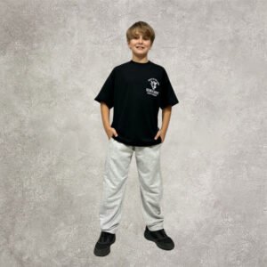 Remera Boxi Unisex Negra