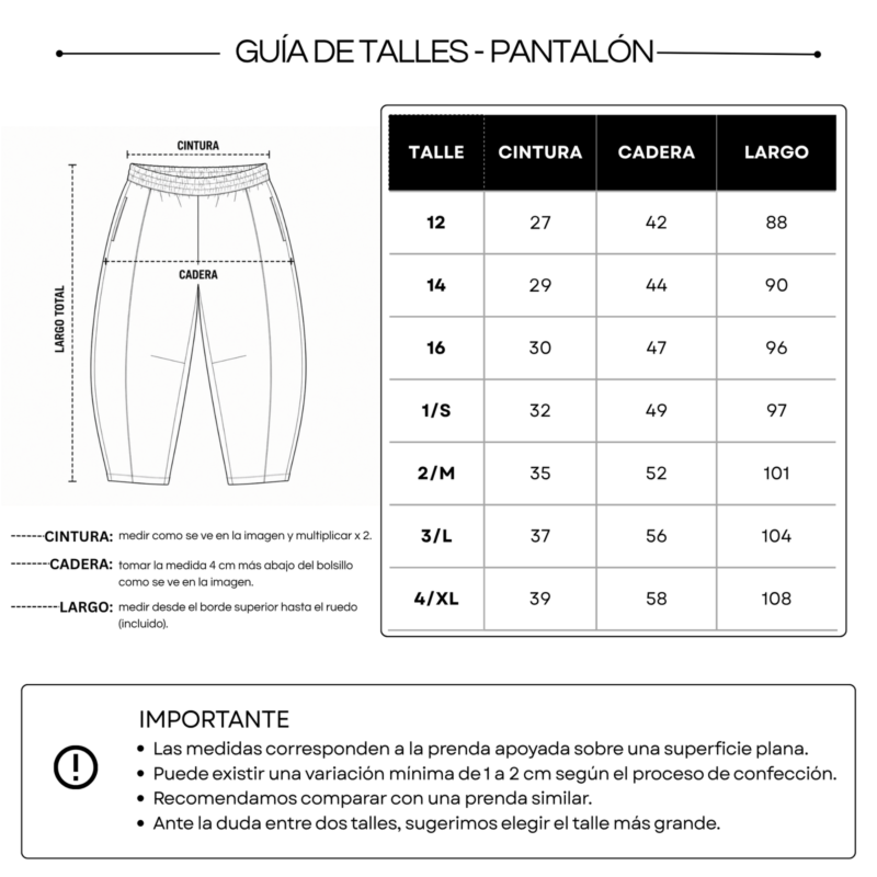 Pantalón Barrel Unisex Azul