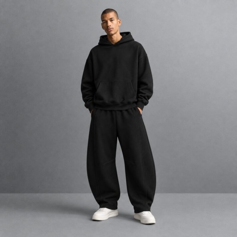 PANTALON-BARREL-NEGRO-3.jpg Pantalón Barrel Unisex Negro