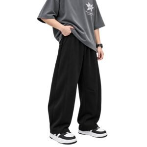 Pantalón Barrel Unisex Negro