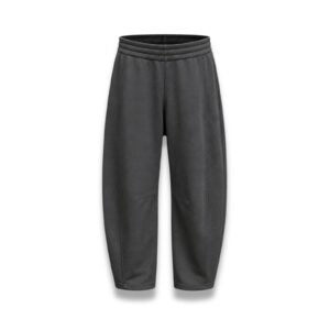 Pantalón Barrel Unisex  Gris Topo