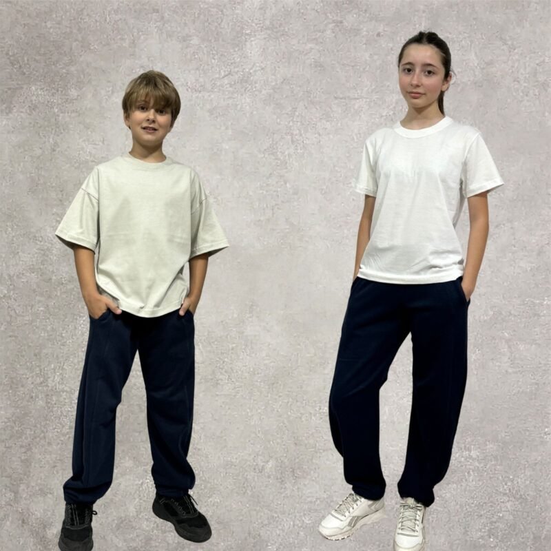 Pantalón Barrel Unisex Azul