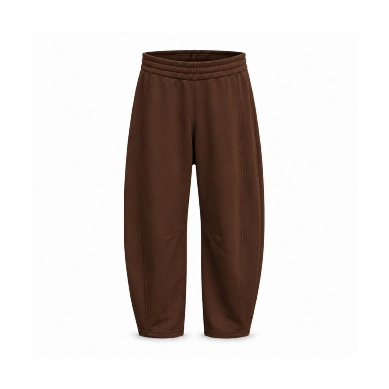 pantalon-barrel-chocolate-delantero.jpg Pantalón Barrel Unisex Chocolate